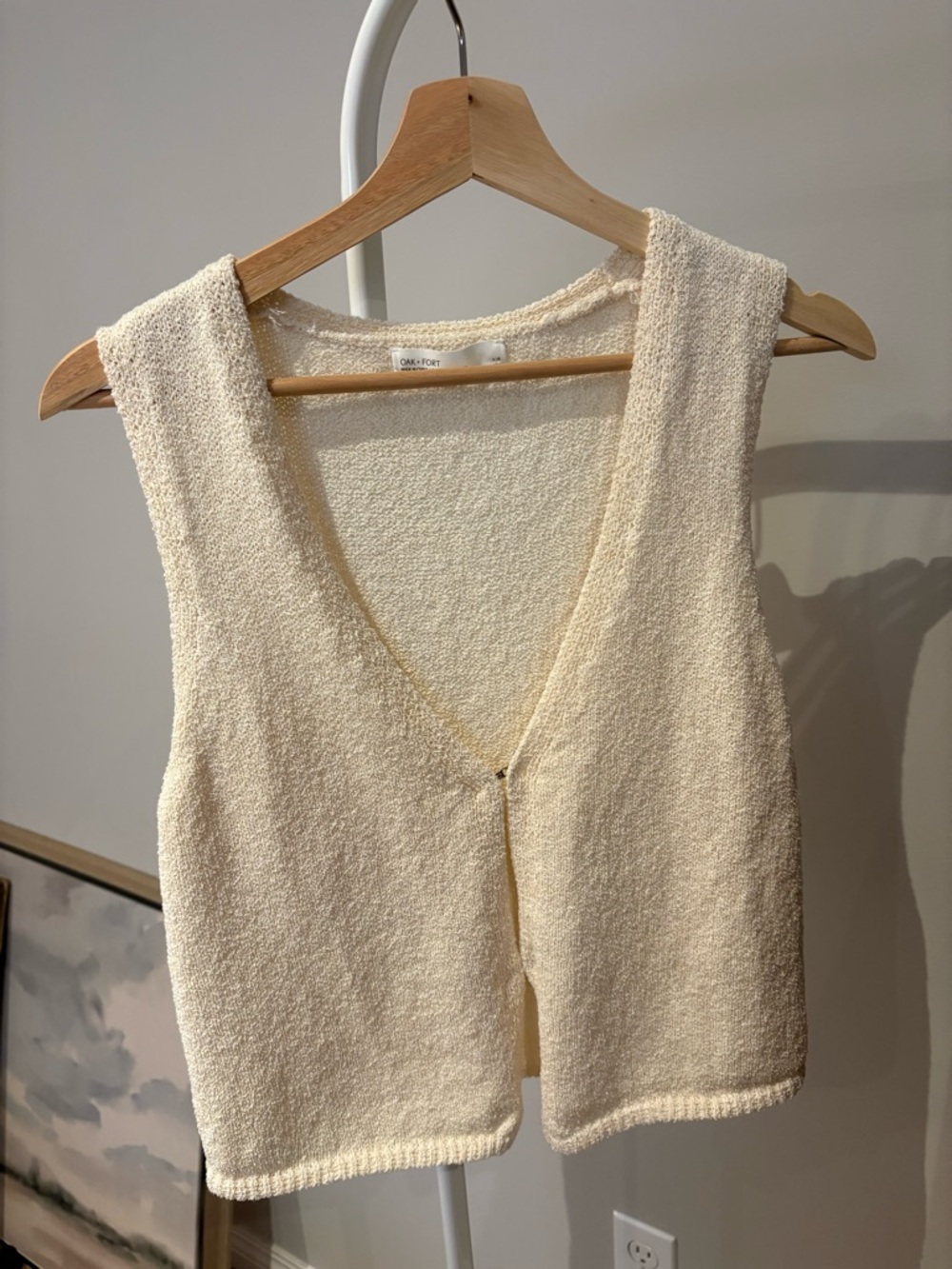 Oak + Fort | Open Front Knit Tank - Picture 3 of 4